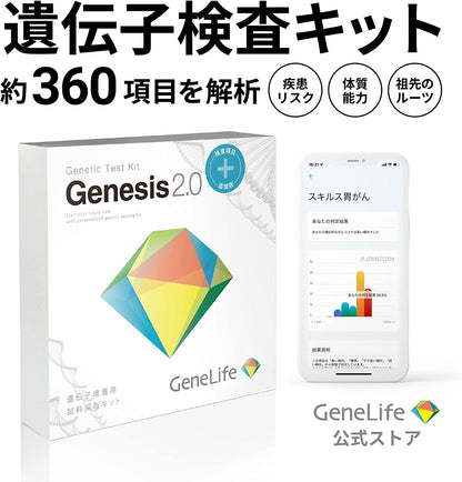 総合 遺伝子検査キット Genesis2.0 Plus（法人のお客様限定）