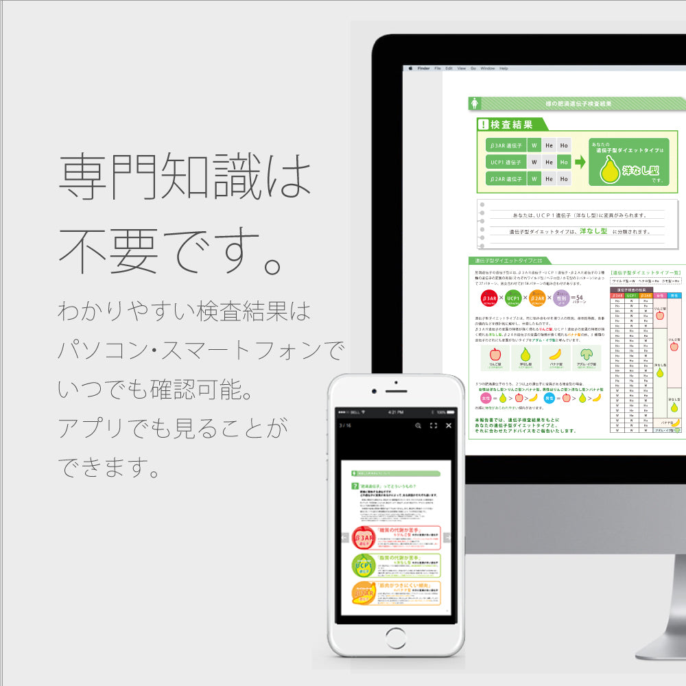 肥満遺伝子検査キット DIET (取引先限定)