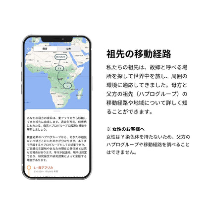 祖先 遺伝子検査キット Haplo3.0 【医療機関限定】