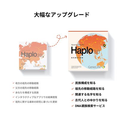 祖先 遺伝子検査キット Haplo3.0（法人のお客様限定）